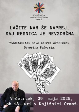 Davorin Bešvir - literarni večer