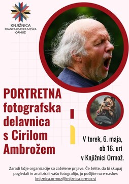 Portretna fotograska delavnica Ciril Ambrož