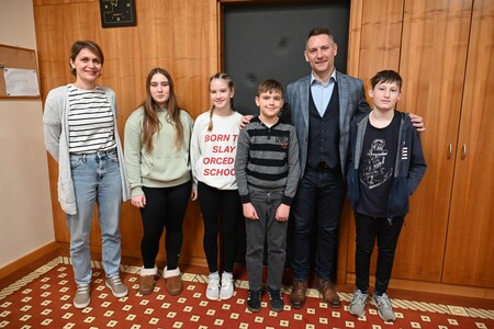 Obisk učencev OŠ Miklavž pri Ormožu na Občini Ormož