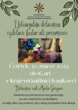 Ustvarjalna delavnica izdelave presmecev